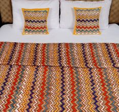 Zigzag Heritage Jaipuri Quilt
