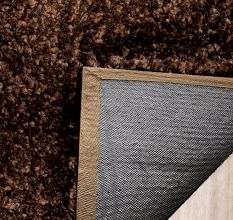 Modern Brown Shaggy Hall Carpet