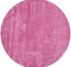 Baby Pink Handwoven Home Carpet