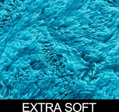 Artisan Blue Plush Bedroom Carpet