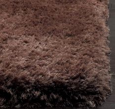 Modern Brown Shaggy Living Mat