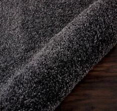 Luxury Charcoal Shaggy Hall Carpet
