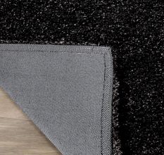Luxury Charcoal Shaggy Hall Carpet