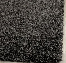 Luxury Charcoal Shaggy Hall Carpet