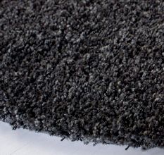 Elegant grey Shaggy Living Carpet