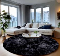 Cozy Shaggy Bedroom Rug