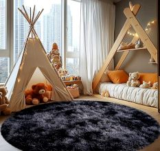 Cozy Shaggy Bedroom Rug