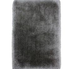 Soft Grey Shaggy Bedroom Mat
