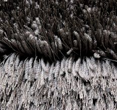 Soft Grey Textured Hall Mat