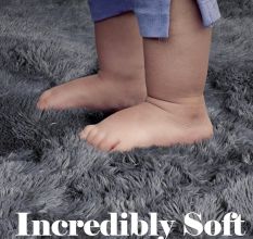 Soft Grey Textured Hall Mat
