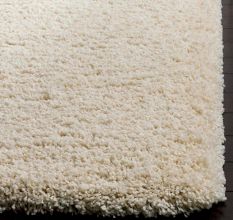 Modern Ivory Geometric Dining Carpet