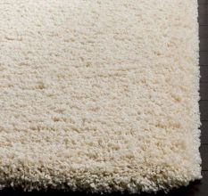 Modern Ivory Geometric Dining Carpet