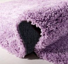 Modern Purple Geometric Home Rug