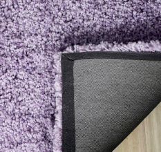 Modern Purple Geometric Home Rug
