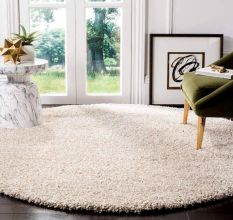 Modern Geometric Hall Rug