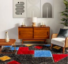 Handcrafted Multicolor Hall Rug