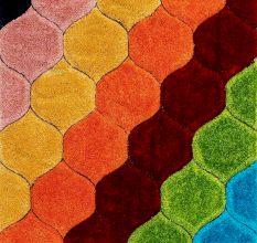 Modern Multi Geometric Dining Mat
