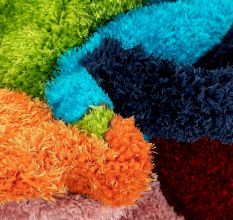 Modern Multicolor Living Carpet