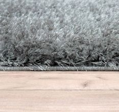 Modern Silver Geometric Rug