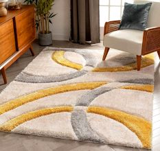 Modern Geometric Living Rug