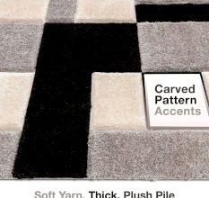 Modern Multicolor Geometric Home Mat