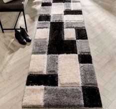 Modern Multicolor Geometric Home Mat
