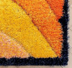 Modern Multicolor Geometric Rug