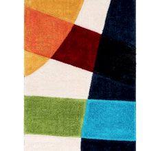 Soft Multicolor Shaggy Hall Rug