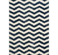 Handcrafted Black Shaggy Bedroom Rug