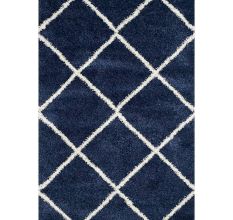Modern Handknotted Shaggy Home Rug
