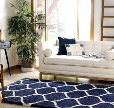 Elegant Shaggy Bedroom Carpet