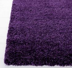 Modern Purple Geometric Rug