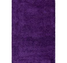 Modern Purple Geometric Rug