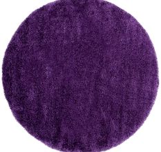 Modern Purple Geometric Rug