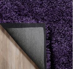 Modern Purple Geometric Rug