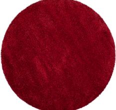 Bold Red Handwoven Hall Rug