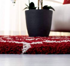 Modern Shaggy Bedroom Rug