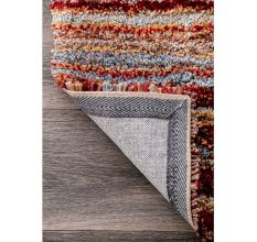 Soft Rainbow Textured Hall Mat