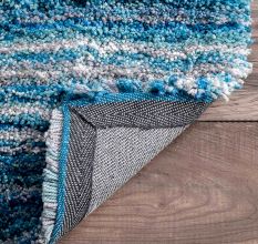 Handmade Ombre Shag Rug