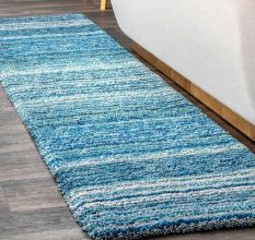 Handmade Ombre Shag Rug