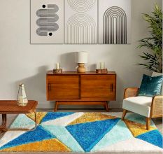 Modern Geometric Handmade Rug