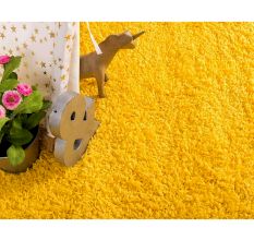 Slip Yellow Shaggy Rug