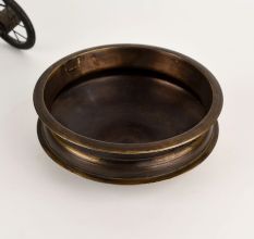 Antique Finish Round Brass Urli for Decor
