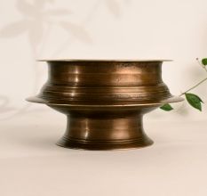 Indian Vintage Brass Pot for Office Decoration