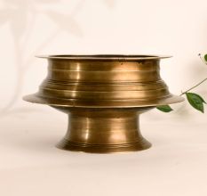 Vintage Deep Brass Pot for Decoration