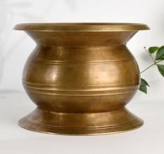 Traditional Brass Water Pot in Antique Finish