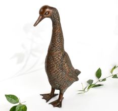 Decorative Brass Goose Statue for Collection