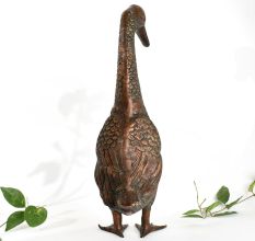 Decorative Brass Goose Statue for Collection