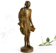 Antique Sage Brass Statue for Home Decoration