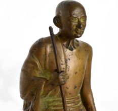 Antique Sage Brass Statue for Home Decoration